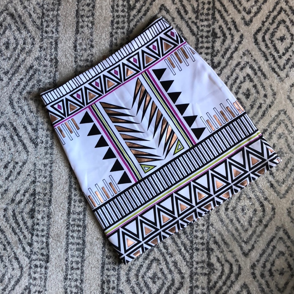 Tribal Inspired Body-con Skirt